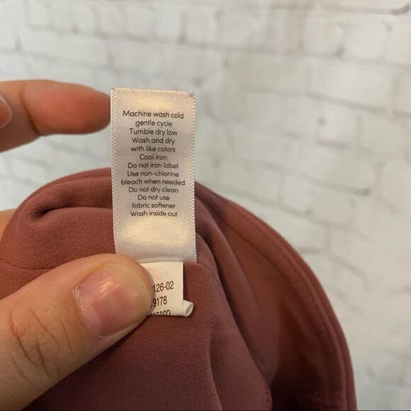 Athleta Salutation Pocket Tight Legging XXS Side Pockets Mesh Mauve - Picture 13 of 16